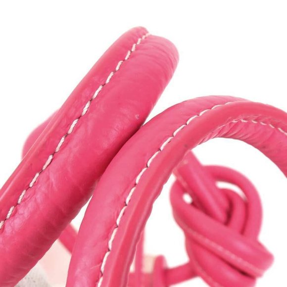 Authentic VASIC Vinyl Handbag Clear/Pink PVC/Leather - Picture 10 of 14